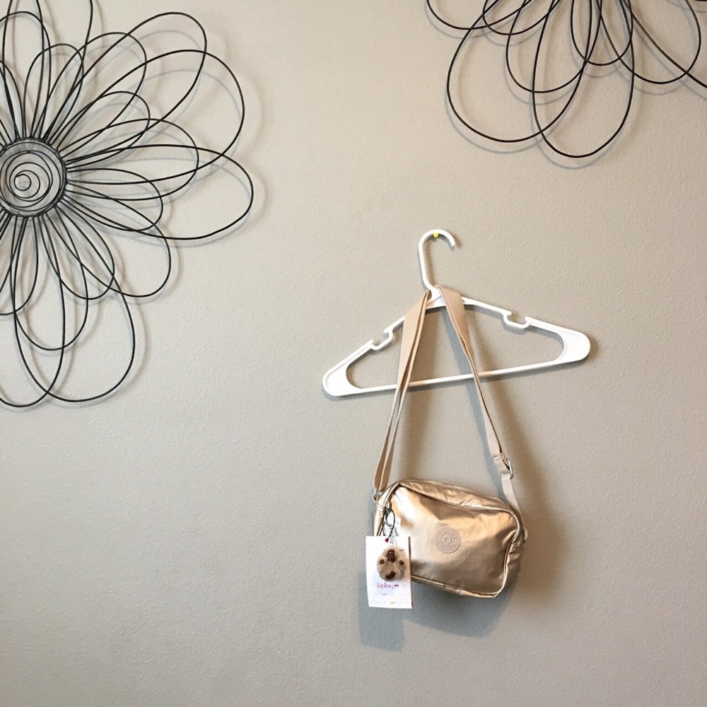 Gold Kipling Bag